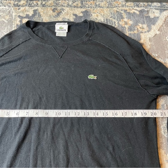 Lacoste Men's Black Sweater - Picture 3 of 5